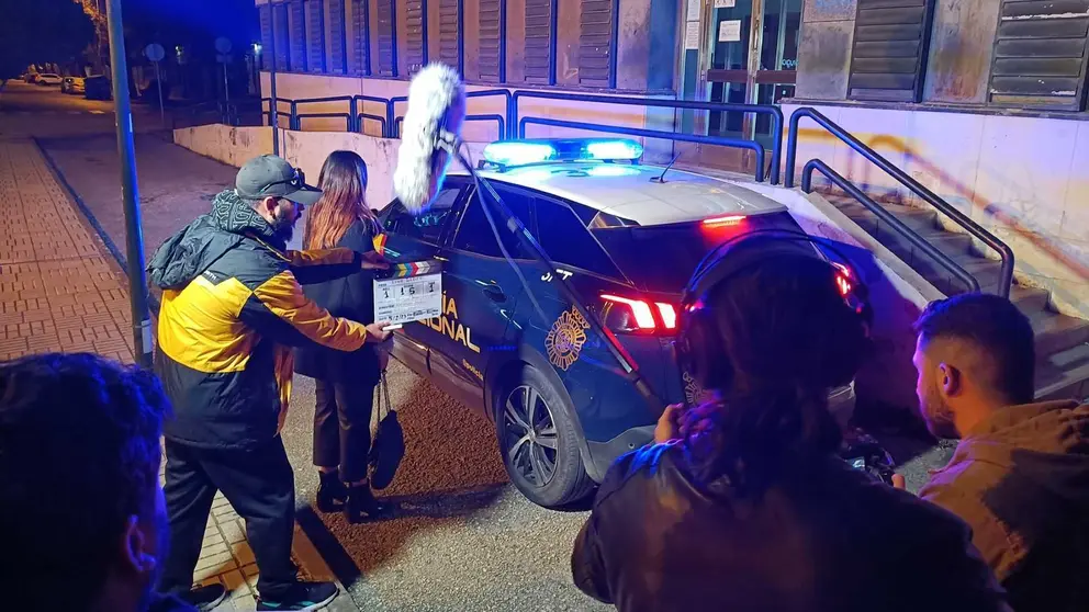 Rodaje de 'Eres Libre' de Abraham Beato