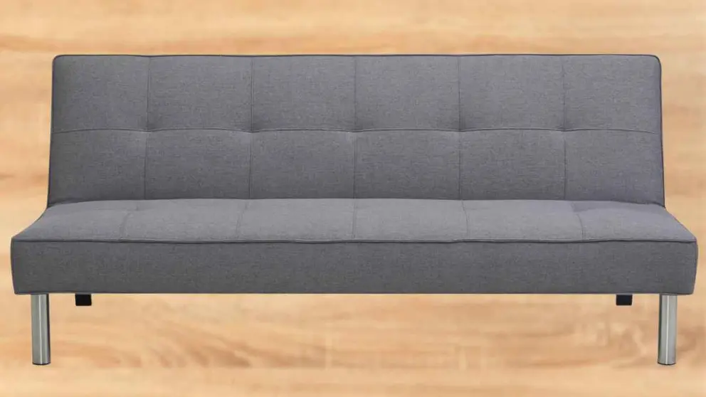 Sof&aacute; cama Clic Clac de material textil de Carrefour