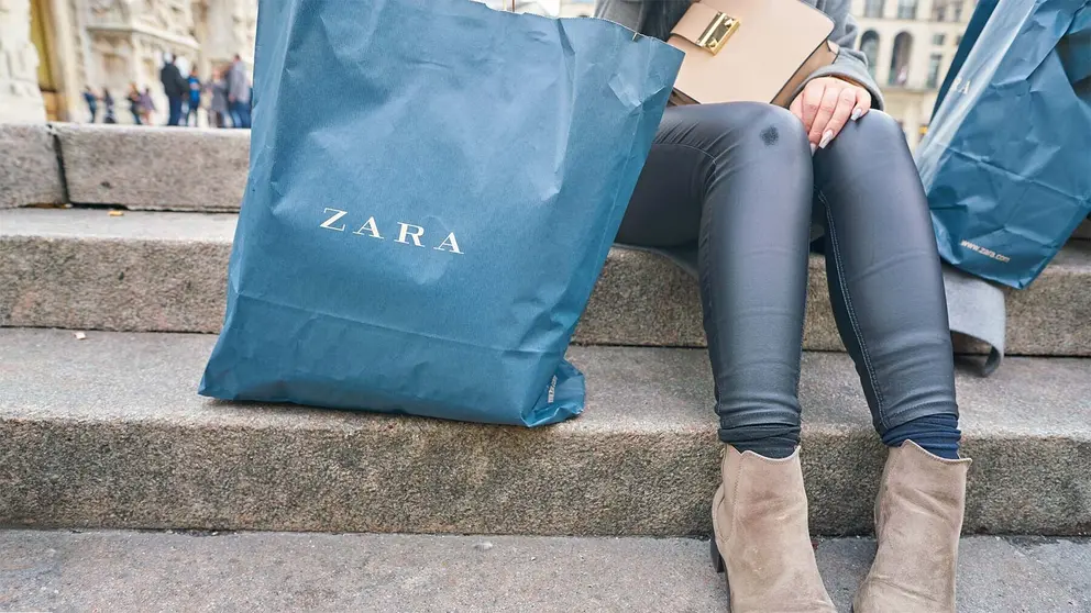 Bolsa de compra del Grupo Inditex, ZARA