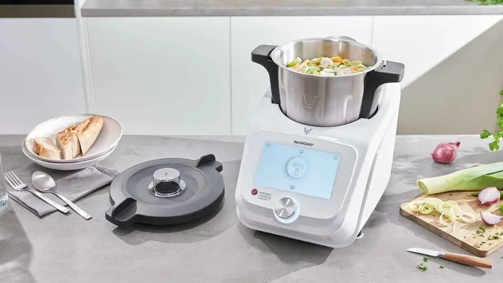 Robot de cocina Monsieur Cuisine Connect Silver Crest de Lidl
