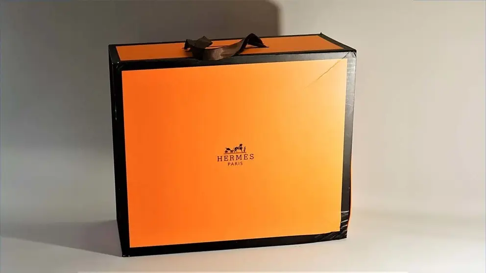 Caja de pedidos de Herm&egrave;s