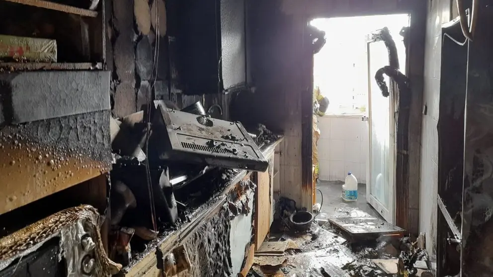 Incendio en una vivienda de C&oacute;rdoba: Hasta 14 personas desalojadas por el fuego
