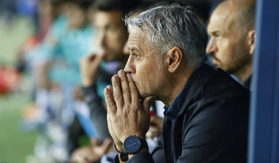 Sergio Pellicer en el Real Murcia 1-4 M&aacute;laga CF