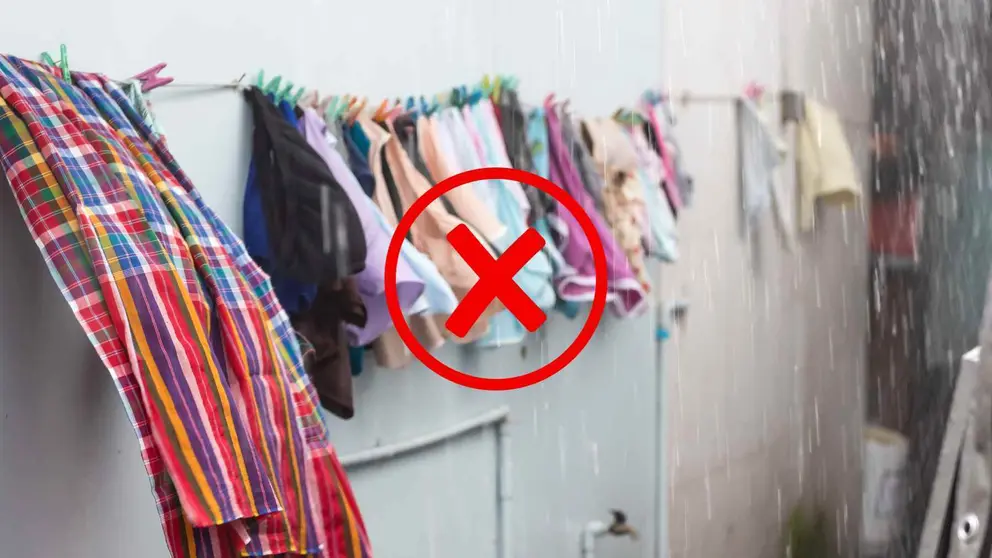 Secar la ropa dentro de casa si llueve con este nuevo tendedero es la soluci&oacute;n de Leroy Merlin