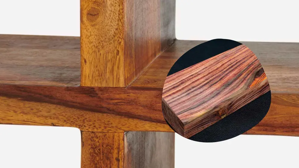 Estanter&iacute;a de madera de palisandro Bombay El Corte Ingl&eacute;s