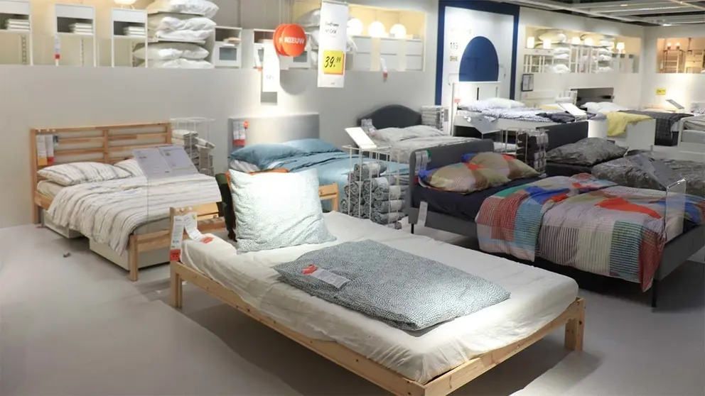 Secci&oacute;n de muebles de dormitorio de IKEA