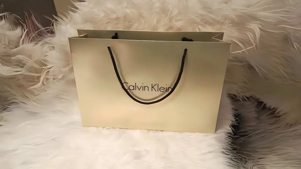Bolsa de compra de Calvin Klein