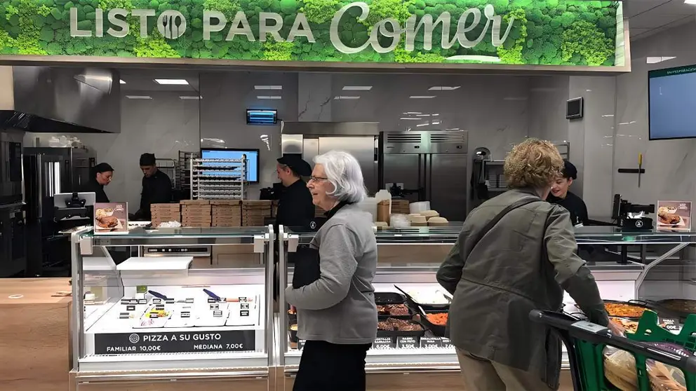 Secci&oacute;n Listo para Comer de platos preparados de Mercadona