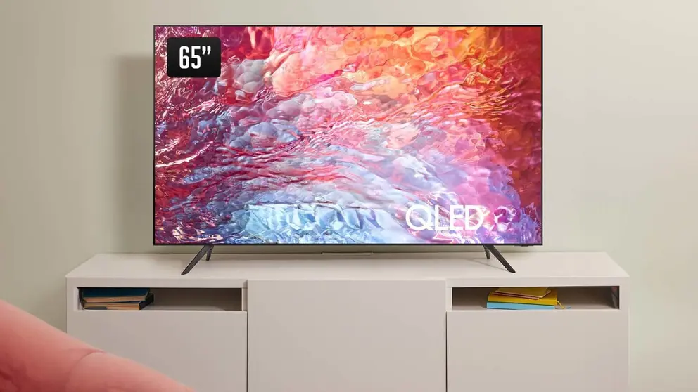 TV QLED 4K de 65 pulgadas Samsung en Carrefour