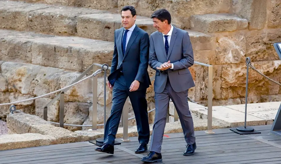 Juan Mar&iacute;n: "Recib&iacute; presiones para echar a Juanma Moreno en una moci&oacute;n de censura" con el PSOE