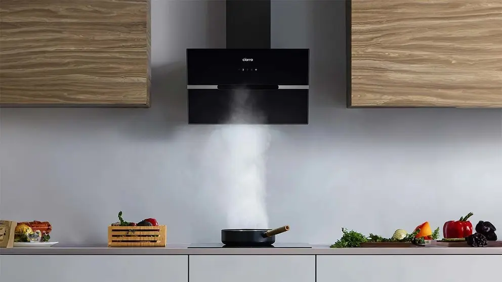 Campana extractora control t&aacute;ctil Ciarra en Leroy Merlin