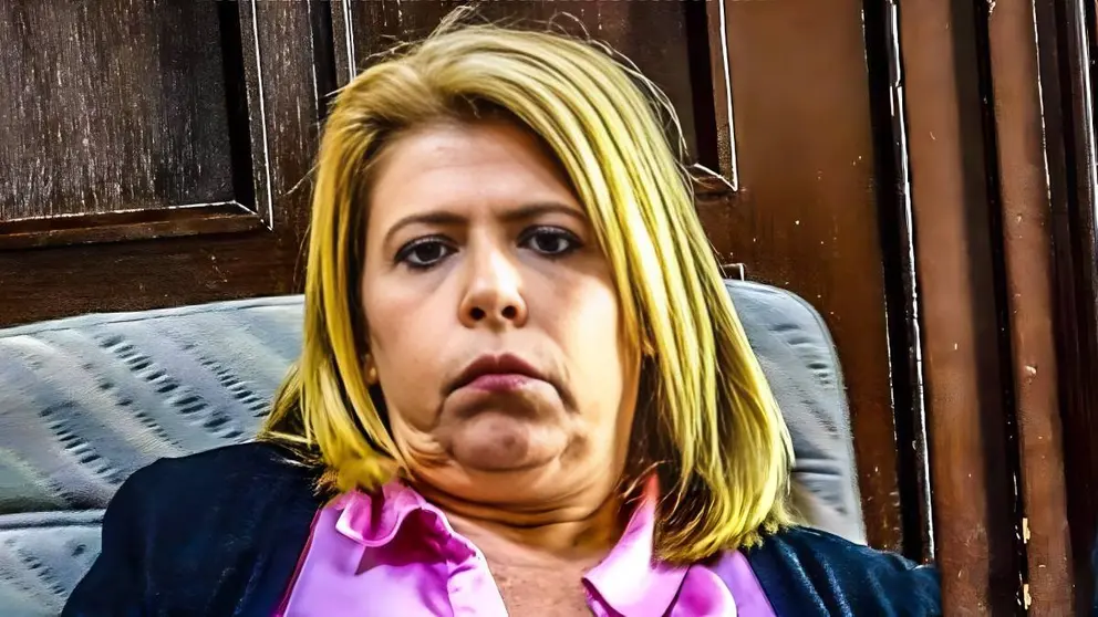 Mamen S&aacute;nchez durante un pleno municipal en el Ayuntamiento de Jerez - El MIRA