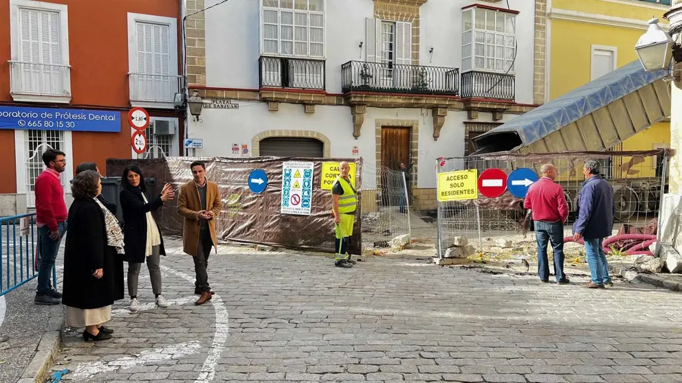 Obras en la Plaza San Juan