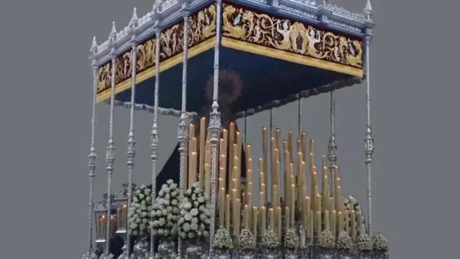 Proyecto de paso de palio para Mar&iacute;a Sant&iacute;sima de la O