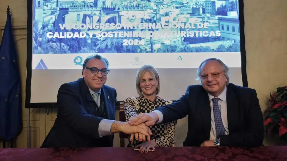 Arturo Bernal, Mar&iacute;a Jos&eacute; Garc&iacute;a-Pelayo y Miguel Mirones