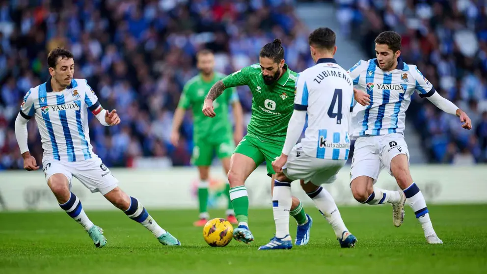 Isco en el Real Sociedad - Real Betis | Foto: Real Betis