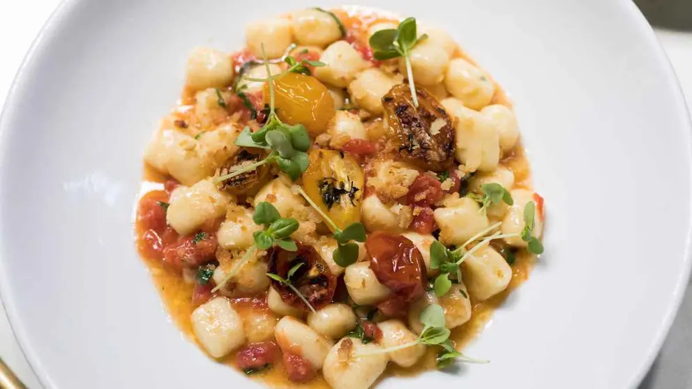 Gnocchi de pollo y verduras Hacendado de Mercadona