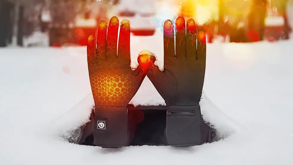 Guantes calefactables electr&oacute;nicos para hombre y mujer en Amazon
