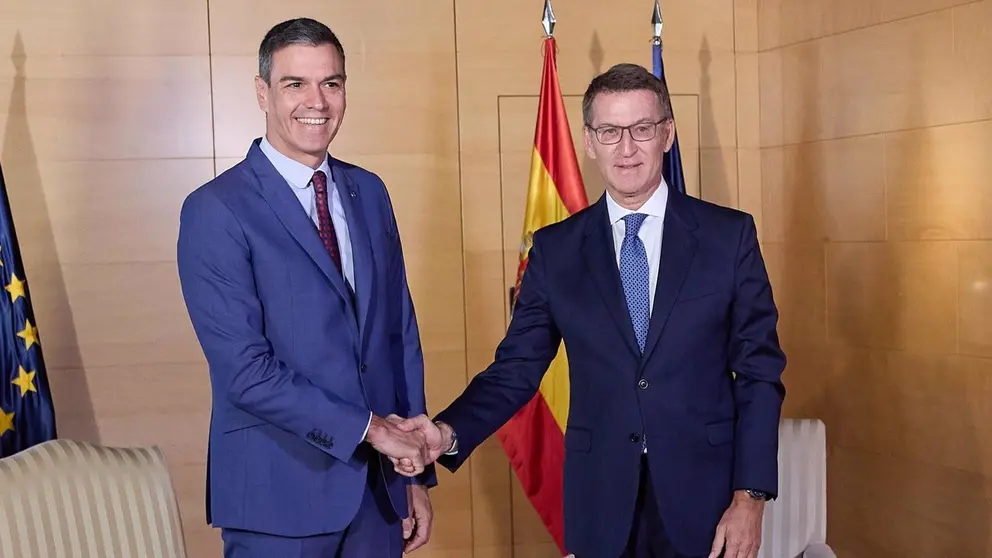 Pedro S&aacute;nchez se ha reunido con Alberto N&uacute;&ntilde;ez Feij&oacute;o