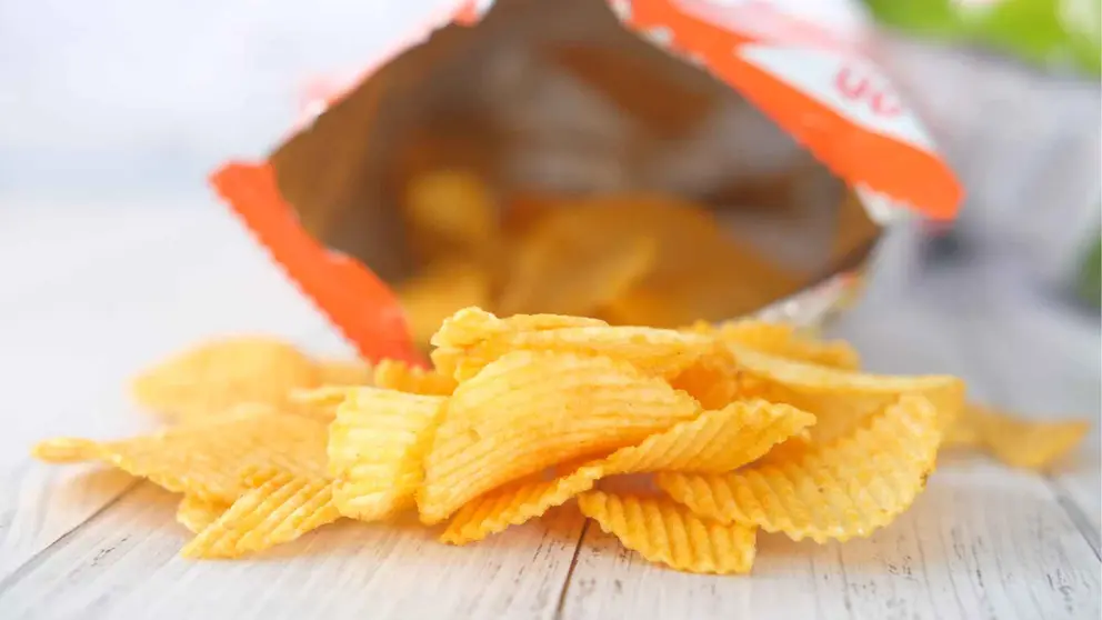 Patatas fritas sabor k&eacute;tchup Hacendado de Mercadona