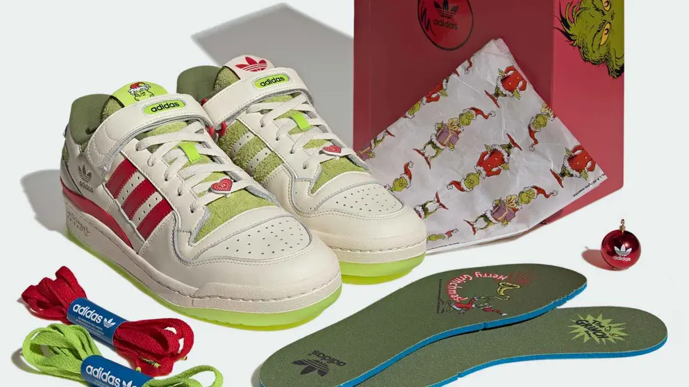 Zapatillas Adidas Forum Low x The Grinch
