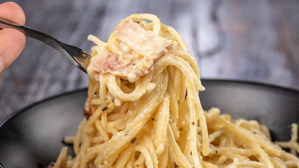 Pasta carbonara de Mercadona