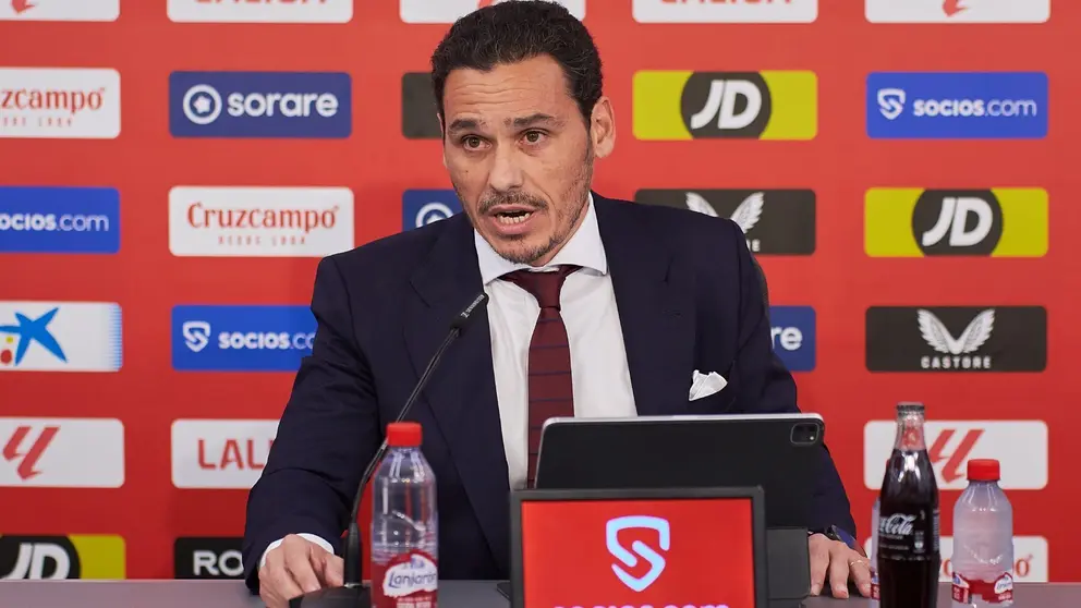 Jos&eacute; Mar&iacute;a del Nido Carrasco en su presentaci&oacute;n como nuevo presidente del Sevilla FC | Salvador L&oacute;pez Medina para El MIRA