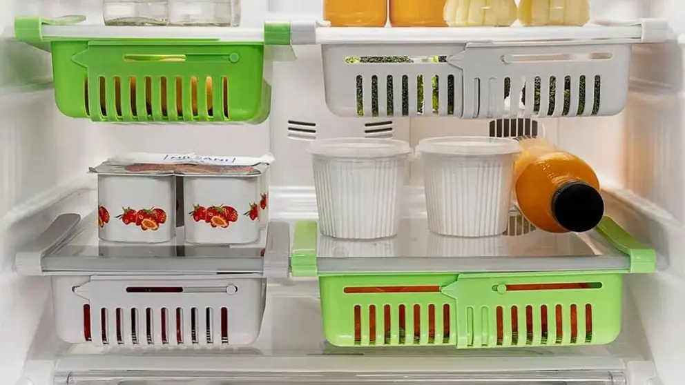 Organizadores ajustables para nevera Friwer InnovaGoods de Leroy Merlin