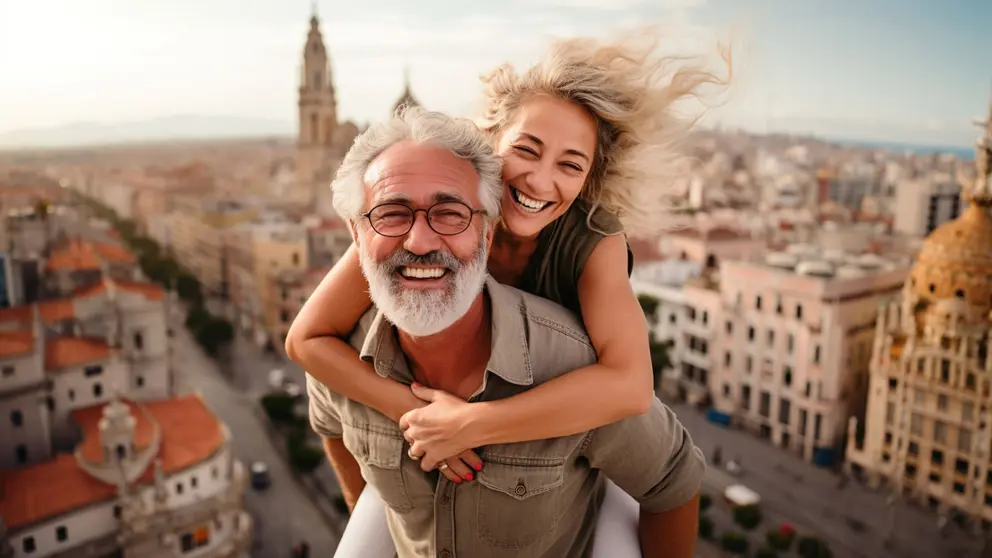 Pareja adulta de casados | Imagen acondicionada con IA