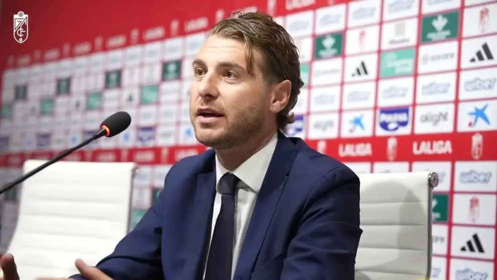Matteo Tognozzi, director deportivo del Granada CF | GCF