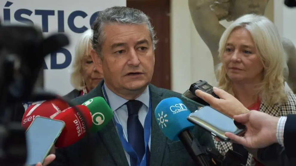 Antonio Sanz en el 'Foro Log&iacute;stico C&aacute;diz' | Noelia Herrera