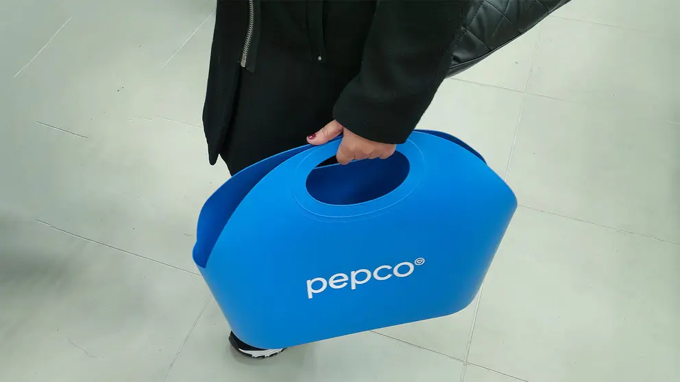 Cesta de la compra de la tienda PEPCO
