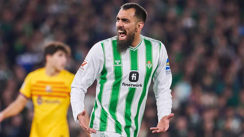Borja Iglesias en el Real Betis - FC Barcelona | Salvador L&oacute;pez Medina para El MIRA