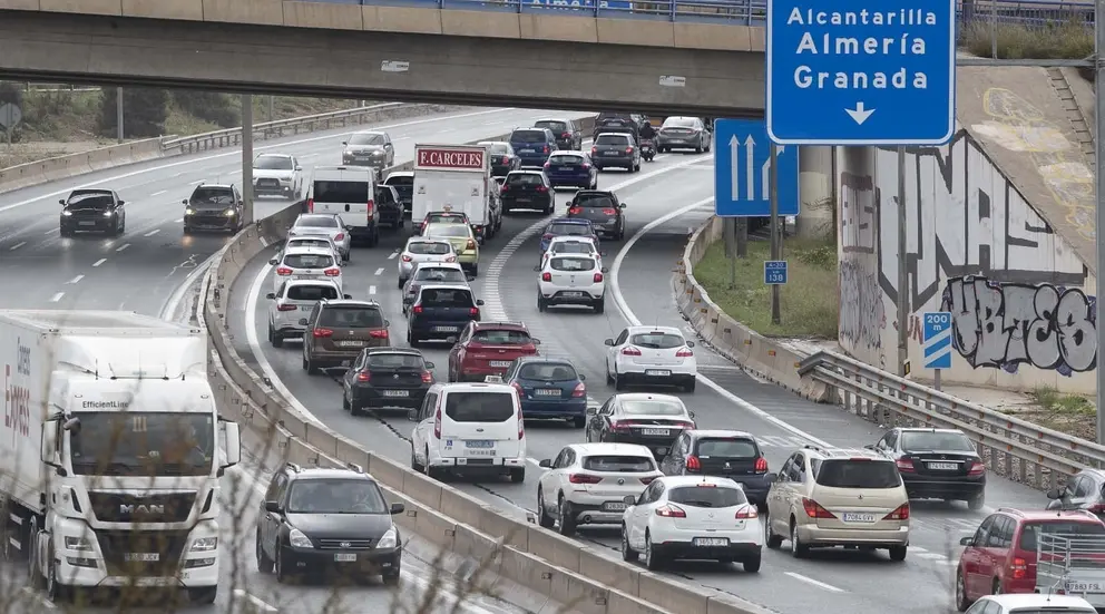 Colisi&oacute;n m&uacute;ltiple en Almer&iacute;a: Hasta 9 kil&oacute;metros de retenciones en la A-7