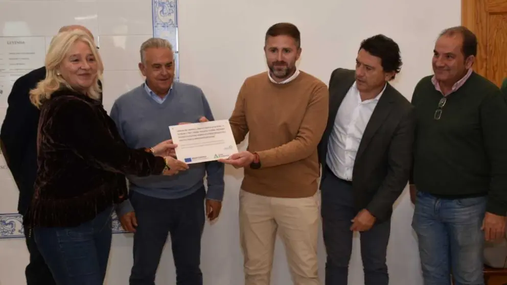 La Comunidad de Regantes de Guadalcac&iacute;n recibe la ayuda por el sobrecoste energ&eacute;tico en 2022 | Noelia Herrera