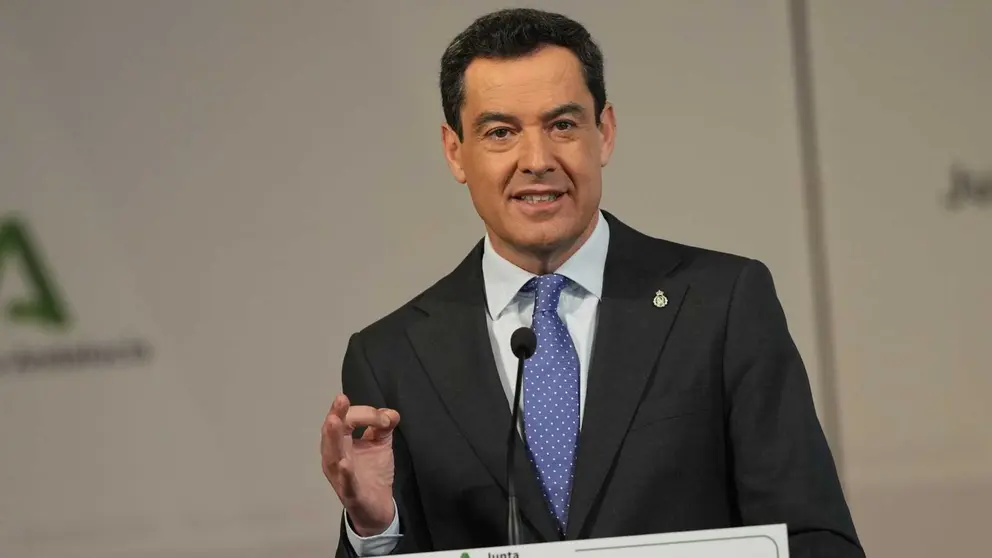 Juanma Moreno, presidente de la Junta de Andaluc&iacute;a