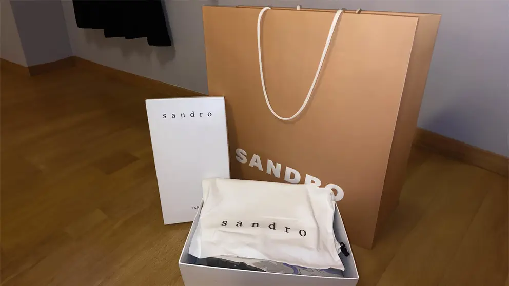 Bolsa de compra de Sandro Paris