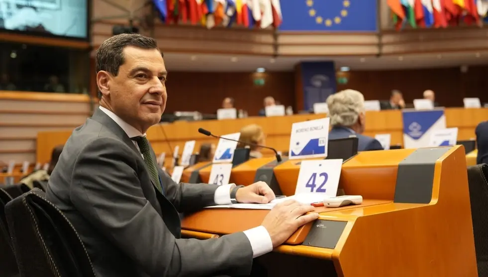 Juanma Moreno. Andaluc&iacute;a lucha contra el cambio clim&aacute;tico, la causa del duro ciclo de sequ&iacute;a