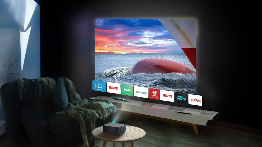 Proyector WiFi Bluetooth Full HD 1080P 4K en Amazon