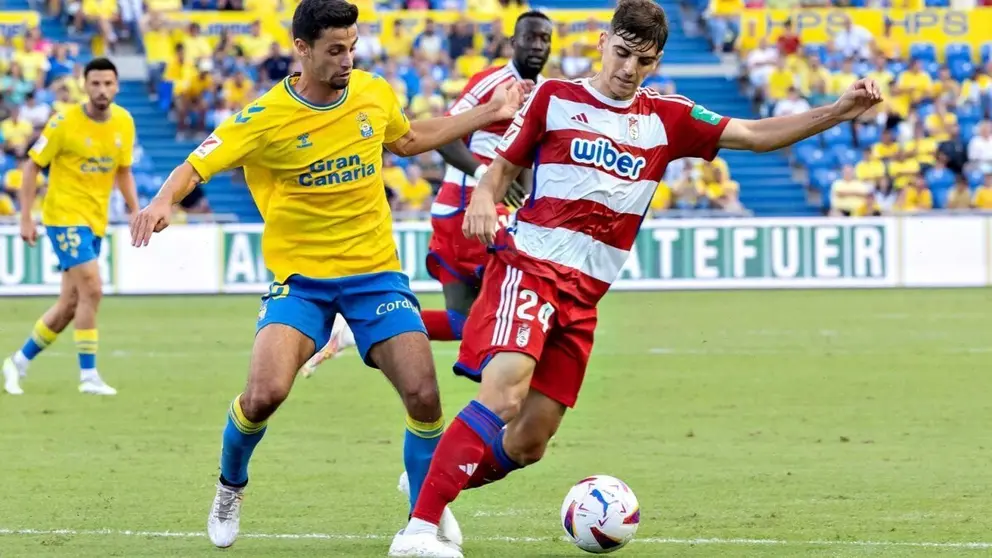 Imagen del UD Las Palmas - Granada CF de la primera vuelta en LaLiga