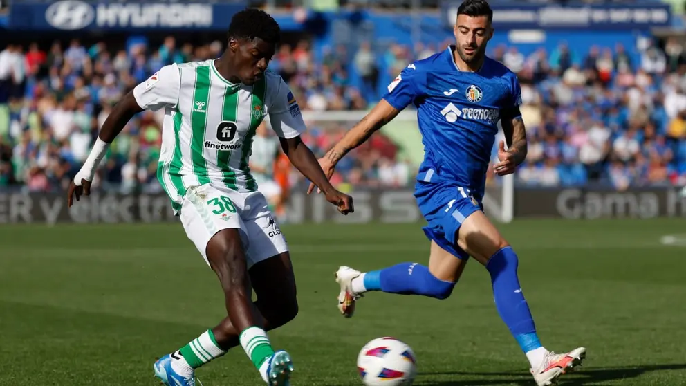 Imagen del Getafe CF - Real Betis de la primera vuelta en LaLiga