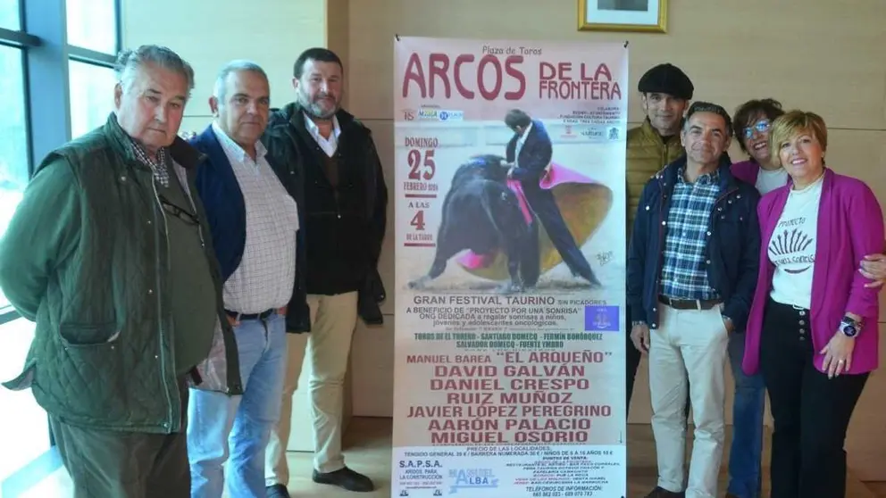 Organizadores del festival I Foto Marciano Bre&ntilde;a