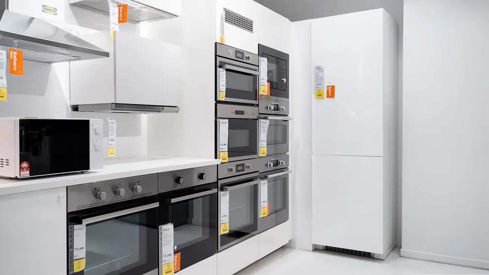 Secci&oacute;n de electrodom&eacute;sticos de IKEA