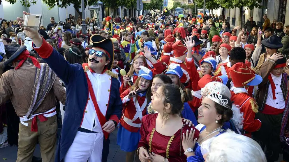 Pasacalles Infantil de Carnval en Jerez