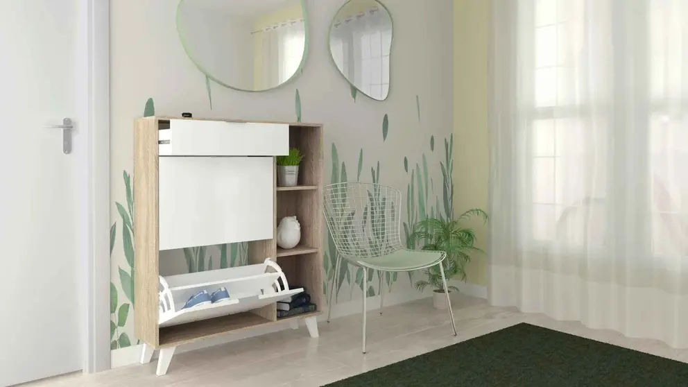 Zapatero n&oacute;rdico para 10 pares de Leroy Merlin