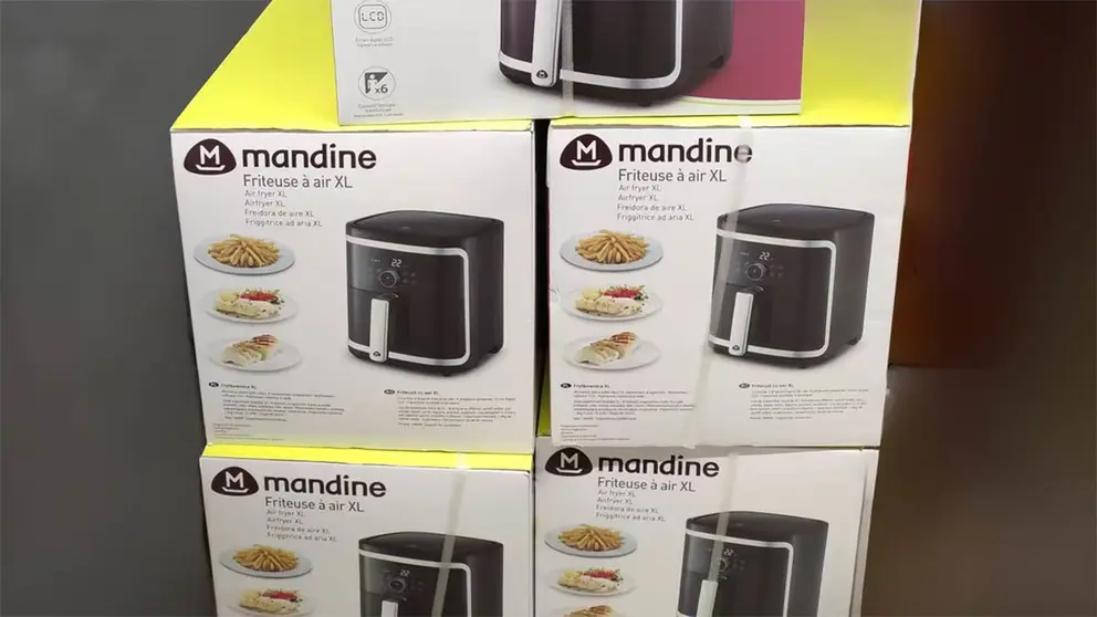 Freidora de Aire sin Aceite Mandine XL