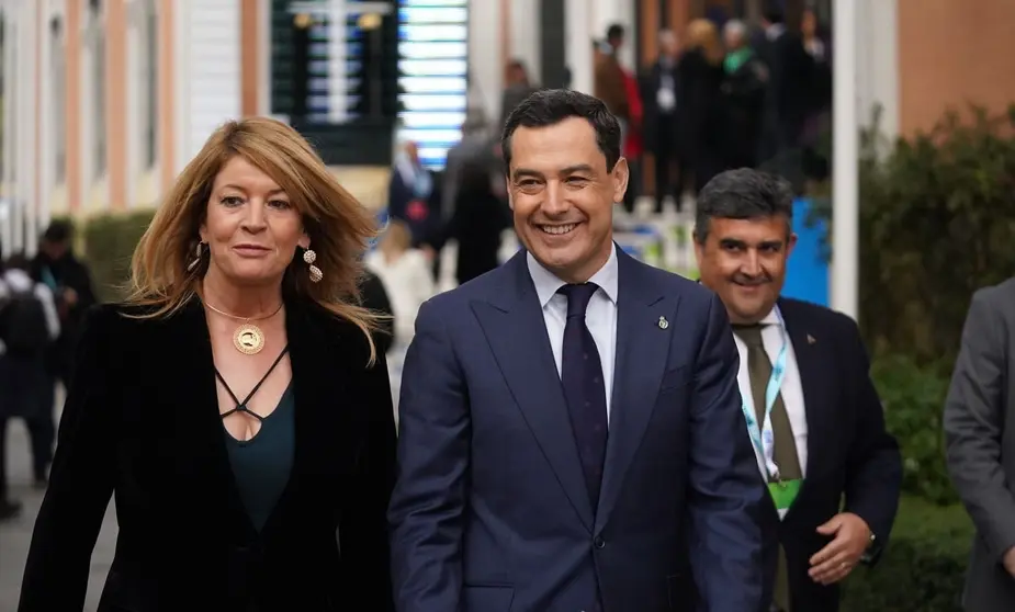 Juanma Moreno, esperanzado con las lluvias de la borrasca Karlotta: "Nos caen euros del cielo"