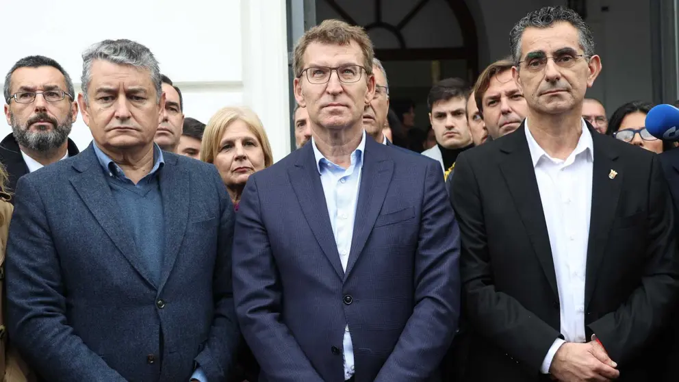 Antonio Sanz, Alberto N&uacute;&ntilde;ez Feij&oacute;o y Miguel Molina en Barbate | Cristo Garc&iacute;a