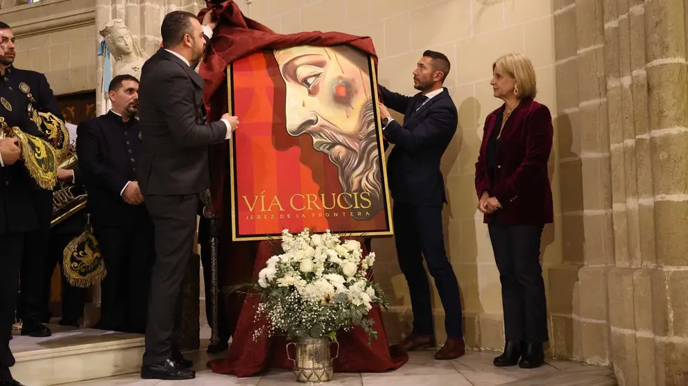 Presentaci&oacute;n del cartel del V&iacute;a-Crucis de Jerez 2024 | Cristo Garc&iacute;a