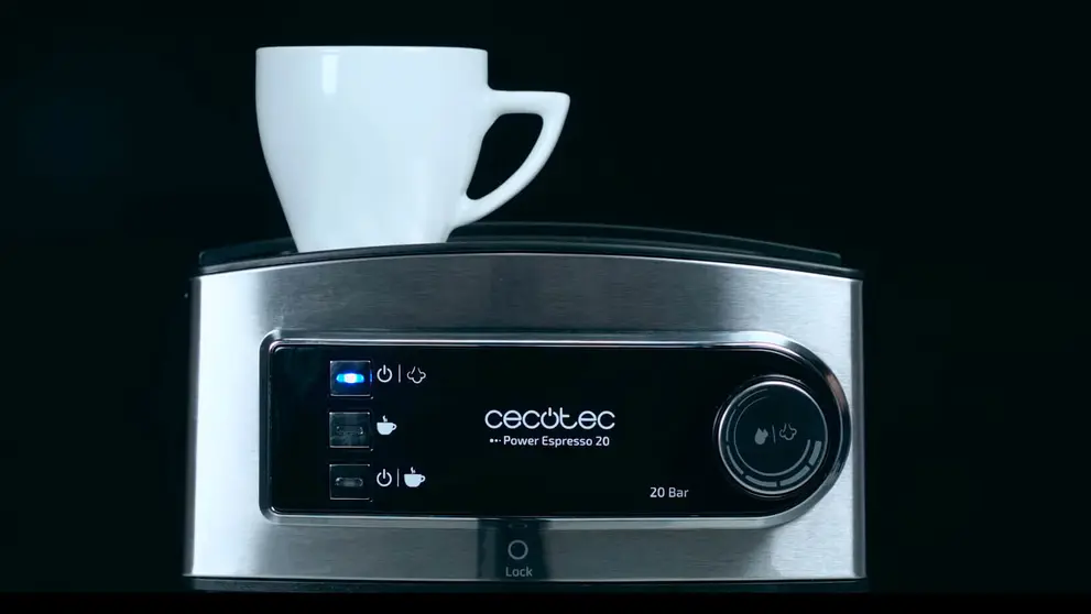 Cafetera Express Manual de 850W de CECOTEC